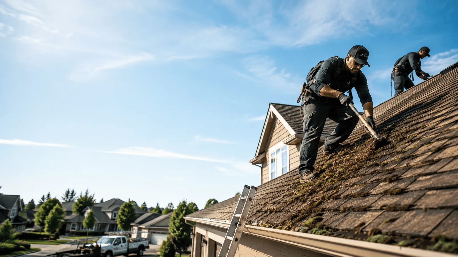 Roof Moss Removal in Forked River, NJ near me